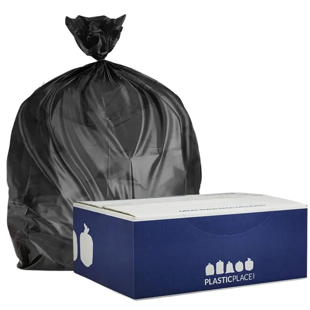 12-16 Gallon High Density Bags - 8 Micron - 1000/Case