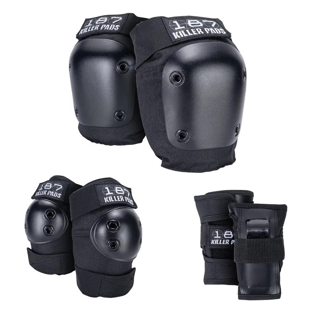 187 Six Pack Pads - Black