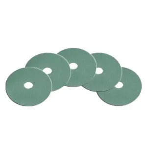 20" Aqua High Gloss Floor Burnishing Pads - Case of 5