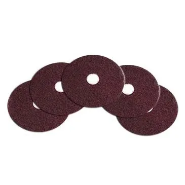 20" CleanFreak® 'Dominator' Burgundy High Performance Floor Wax Stripping Pads - Case of 5