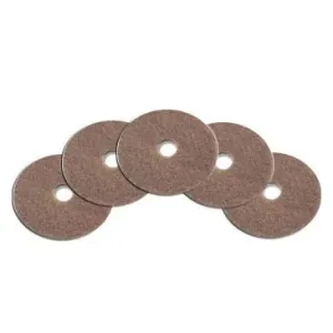 24" Champagne Soft High Speed Floor Polishing Pads - Case of 5