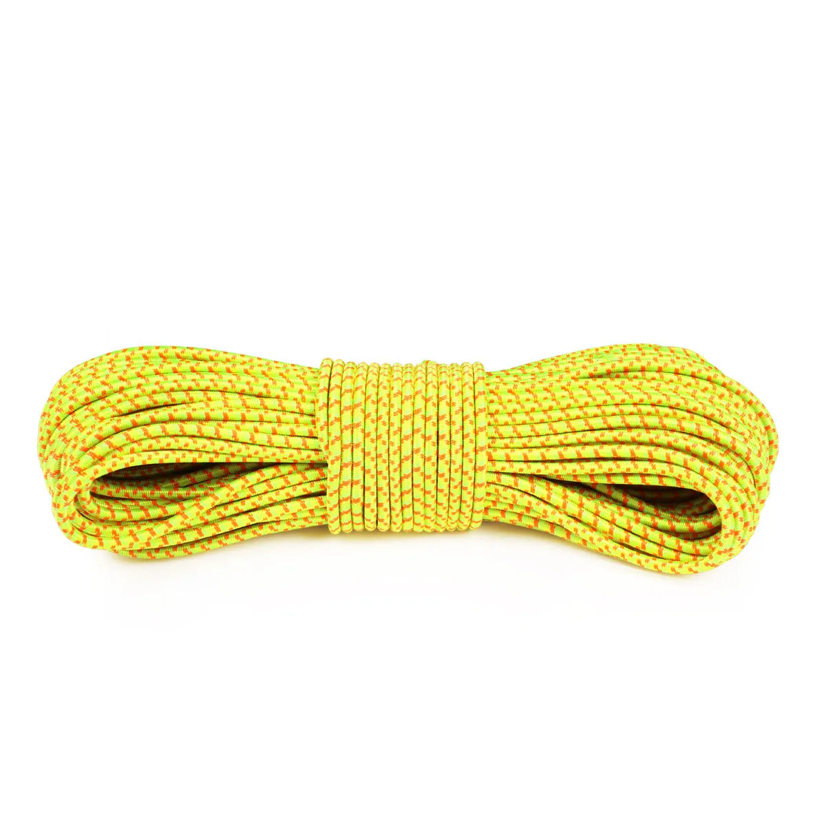 5/32 Bungee Shock Cord - Neon Yellow w/ Neon Tracer