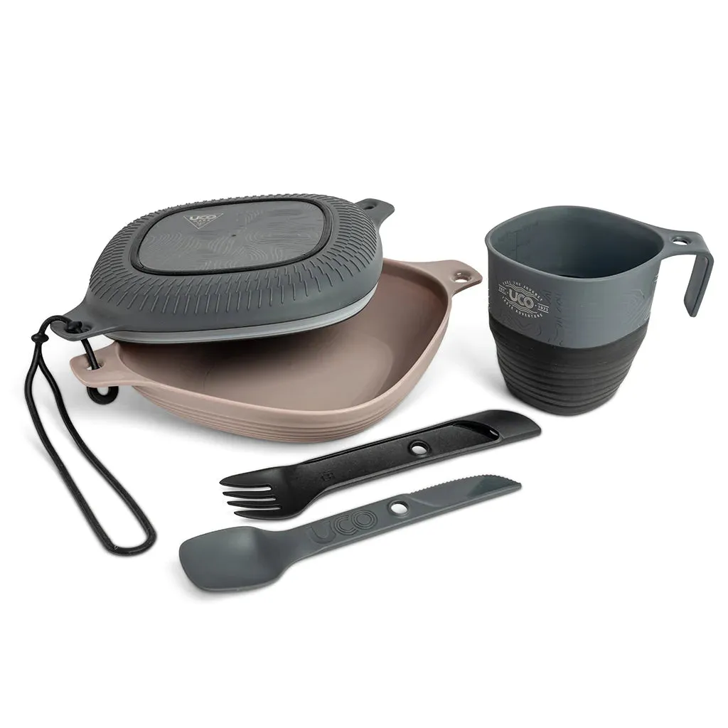 6 PIECE MESS KIT - MULTIPLE COLORS