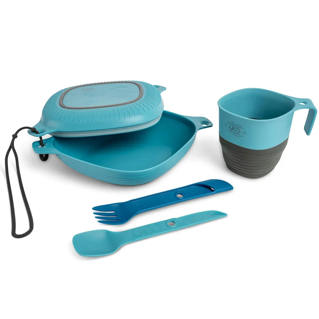 6 PIECE MESS KIT - MULTIPLE COLORS