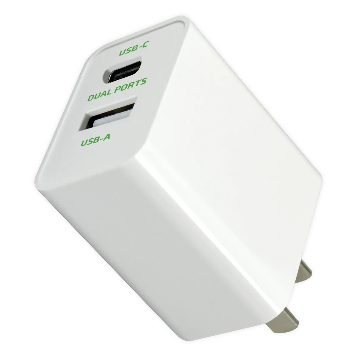 AC Wall Charger Dual USB / USB-C Ports with USB-C to Lightning Charging Cable 20 Watts - 3 Pieces Per Set 24612