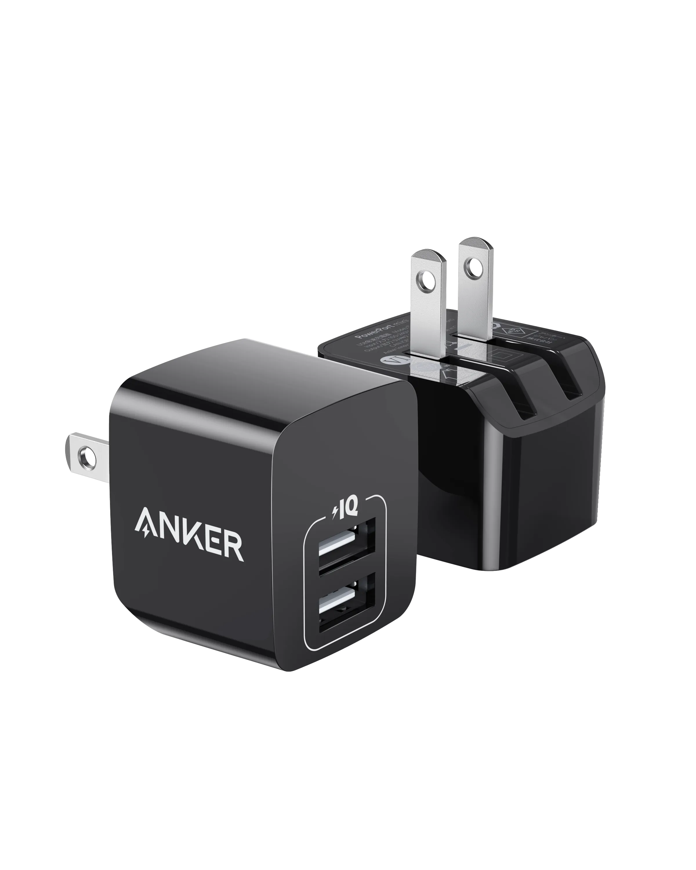 Anker Dual-Port 12W Wall Charger (2-Pack)