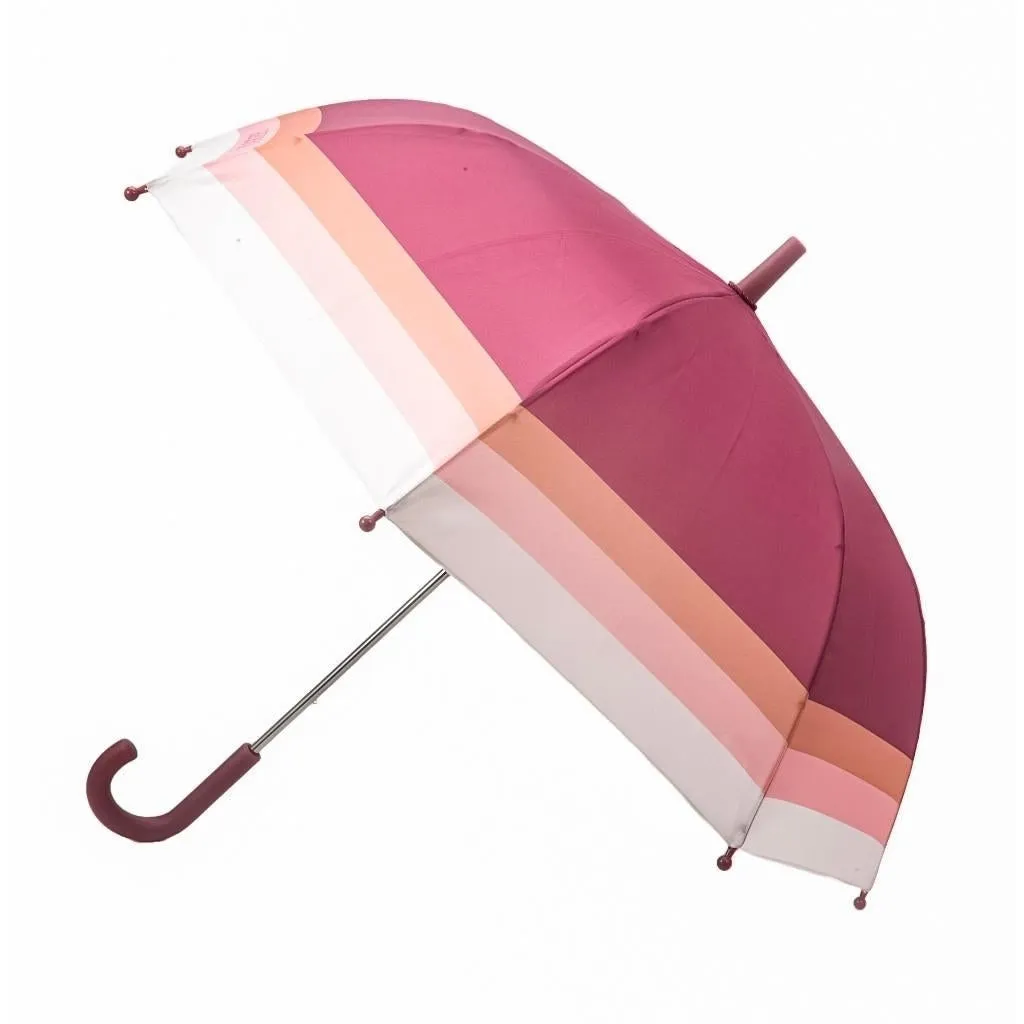 Anti UV   Rain Umbrella - Mauve Rose Ombre