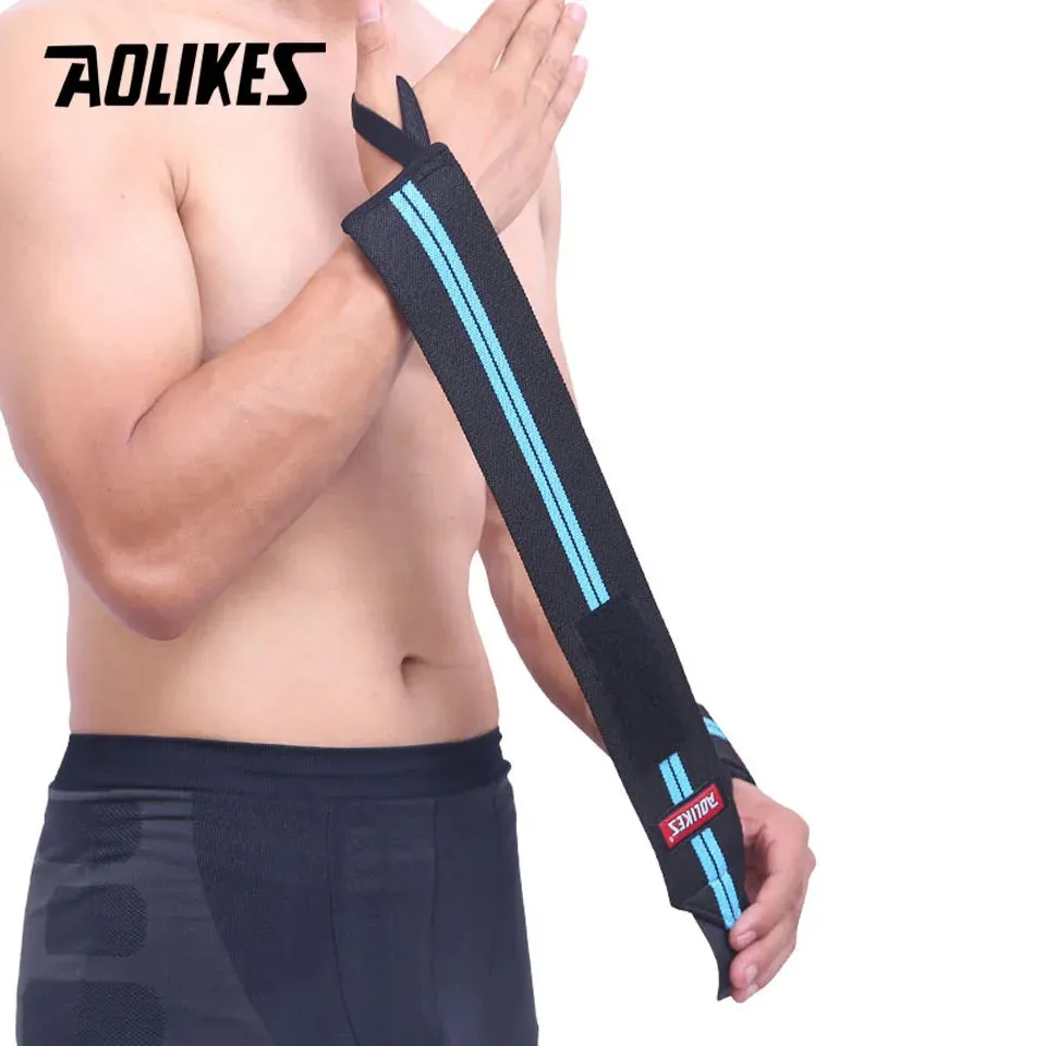 AOLIKES 1 Pair Wristband  Lifting Straps