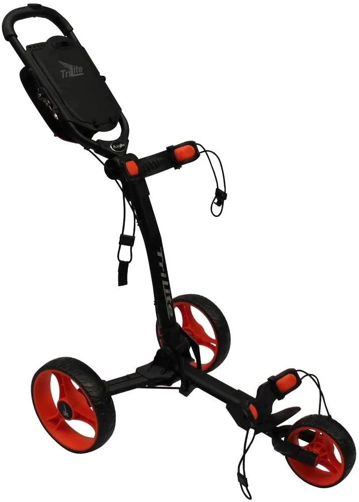 Axglo Golf TriLite 3 Wheel Push Cart