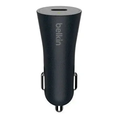 Belkin Boost Charge USB-C Quick Charge 4  Car Charger - Black