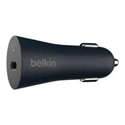 Belkin Boost Charge USB-C Quick Charge 4  Car Charger - Black