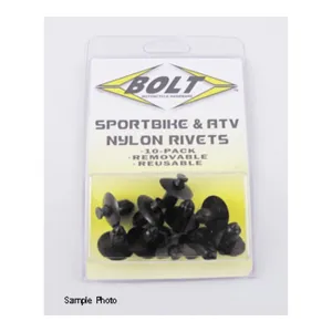 BOLT M8 NYLON PUSH RIVETS - 2005-8SRIV (Pkt of 10)