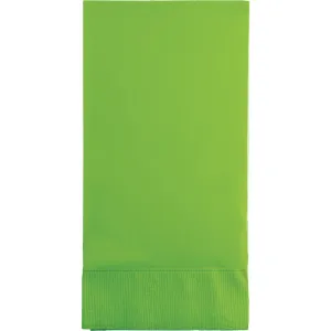 Bulk Fresh Lime 3 Ply Guest Towels (192 per Case)