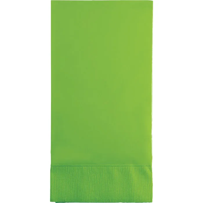 Bulk Fresh Lime 3 Ply Guest Towels (192 per Case)