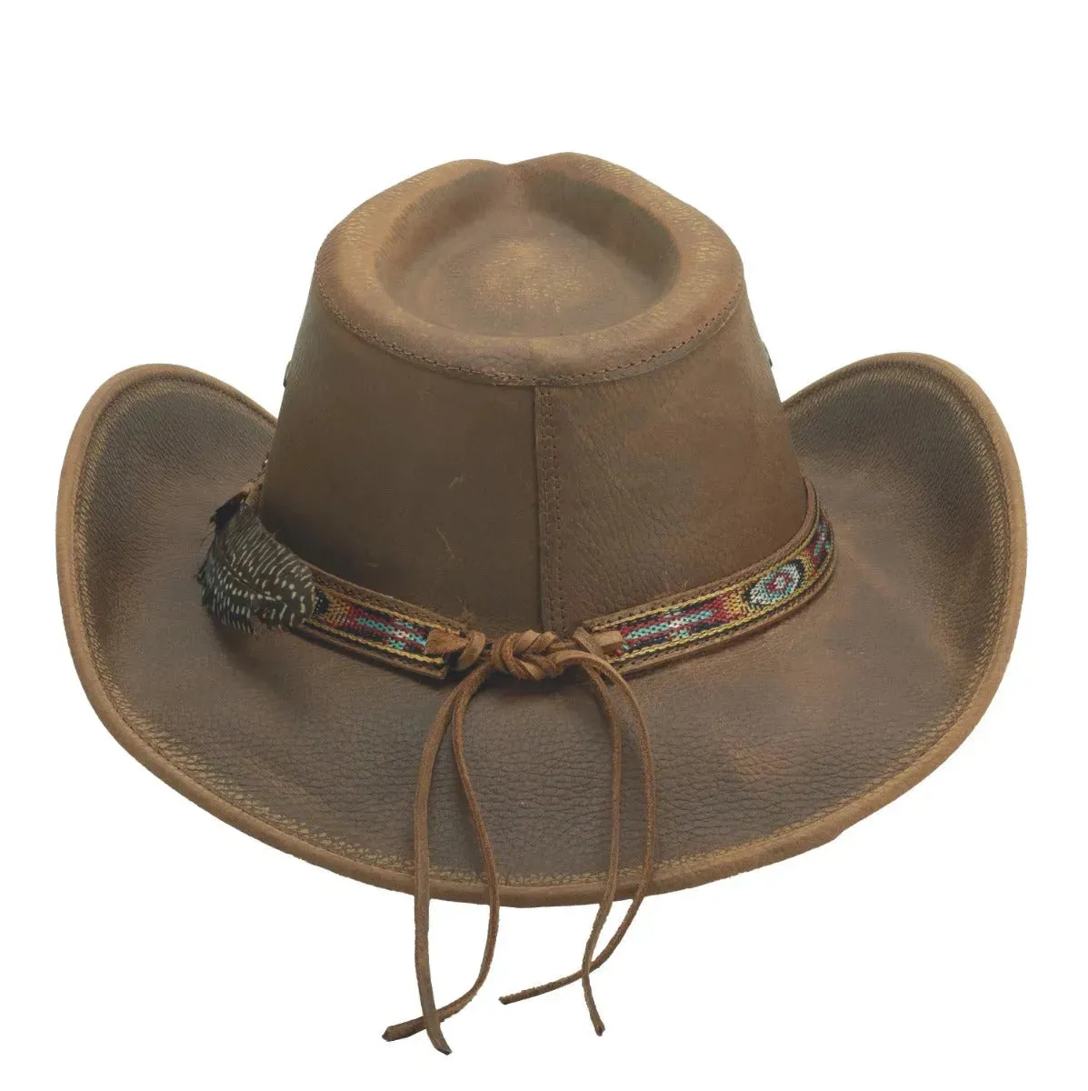 Bullhide Roswell - Leather Outback Hat