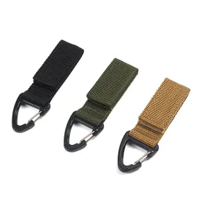 Climbing Accessory Outdoor Carabiner Strength nylon tactical backpack key hook