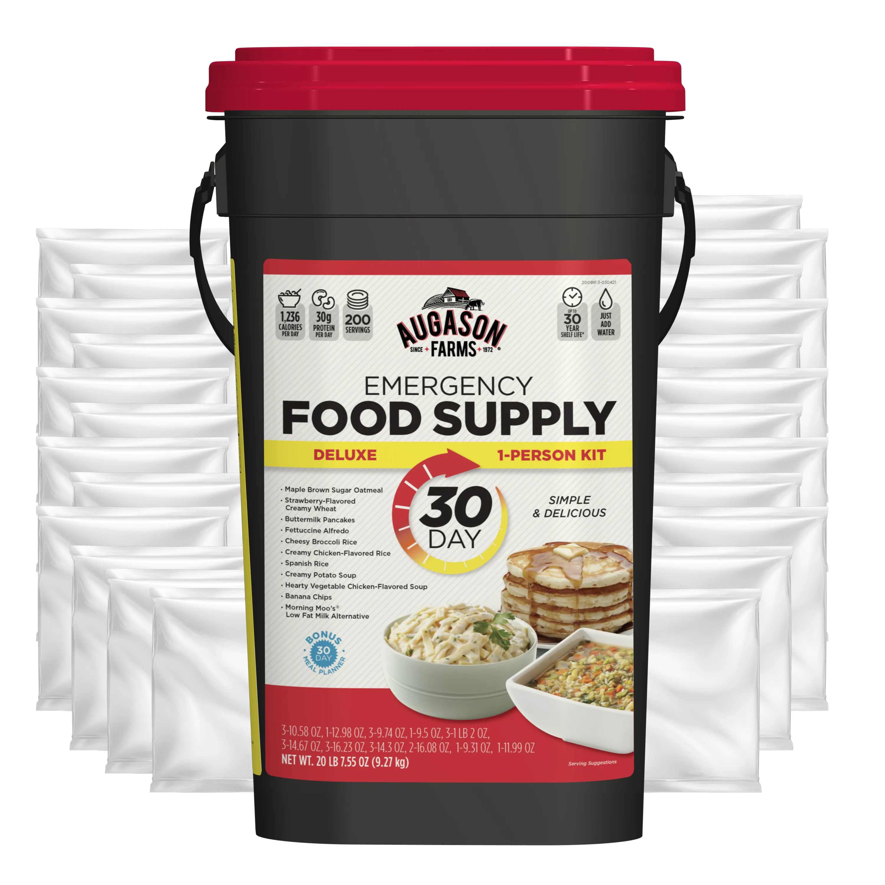 Deluxe 30-Day Emergency Food Storage