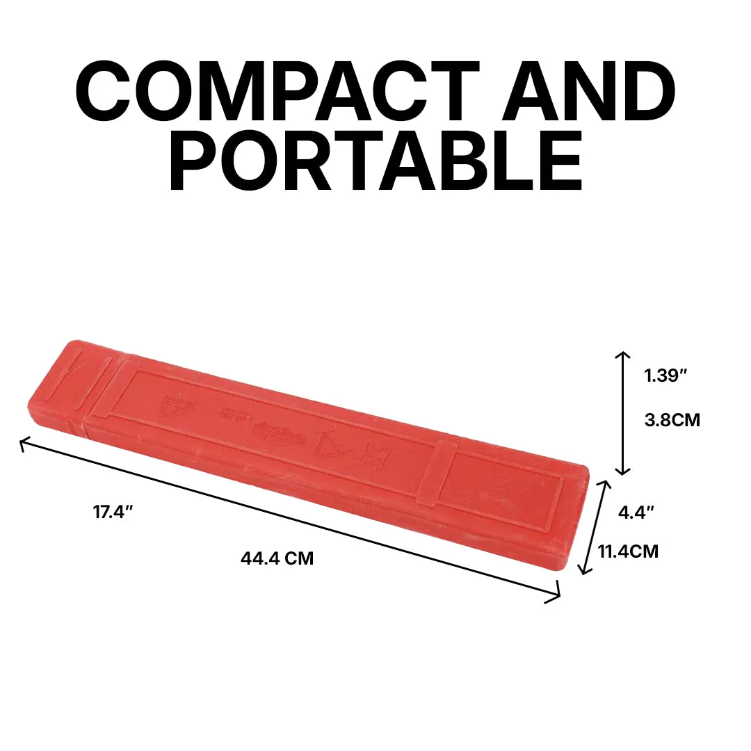 Deluxe Auto Emergency Warning Safety Triangle - 1pc