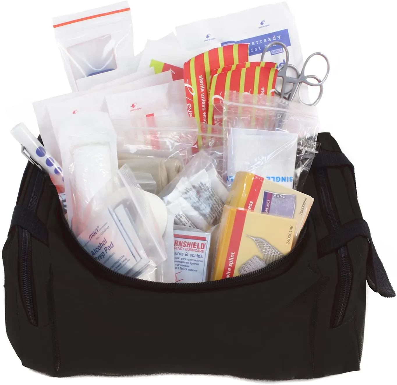 Dixie EMS First Responder Fully Stocked Trauma First Aid Kit