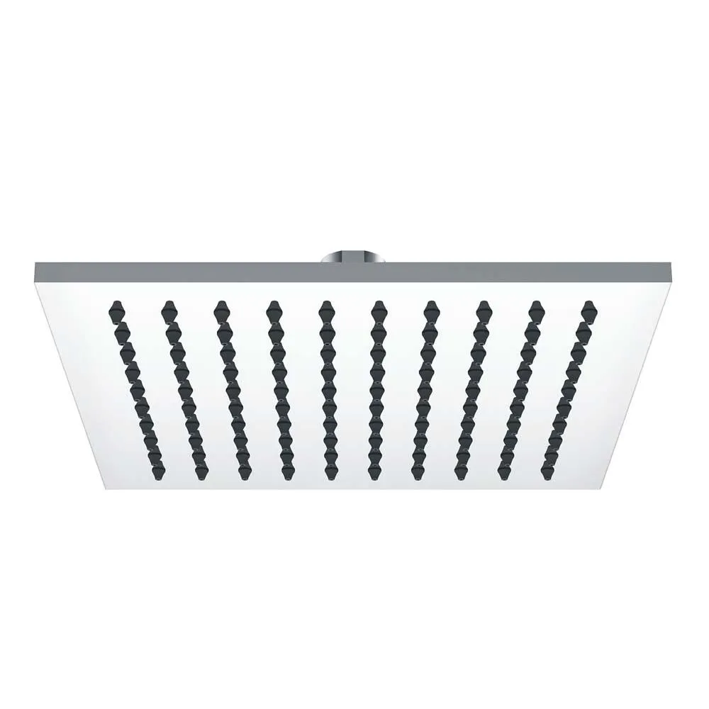 DOCCIA Square Thin Shower Head in Chrome