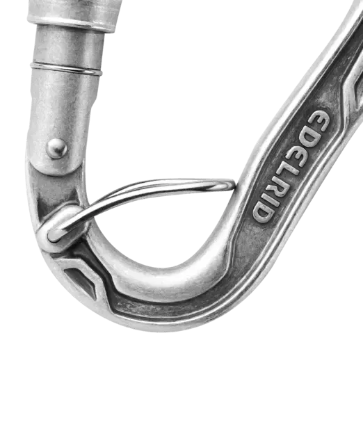 Edelrid HMS Bulletproof Screw Fixed Gate Climbing Carabiner