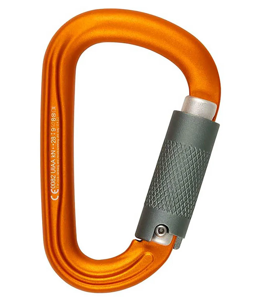 Element II Auto Lock Carabiner Gold