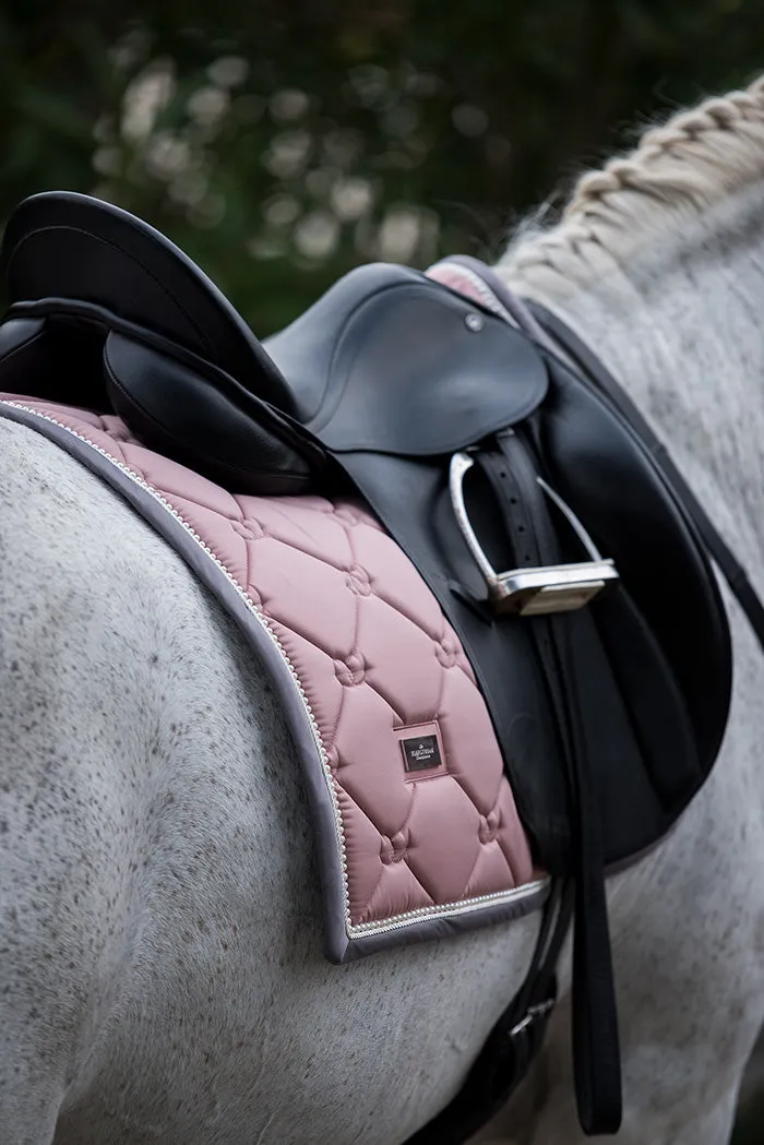 Equestrian Stockholm Dressage Saddle Pad Pink Pearl