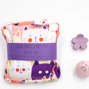 First Period Kit For Girls - I Love Cats