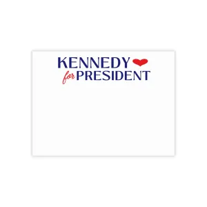 I Heart Kennedy for President Post-it® Note Pads