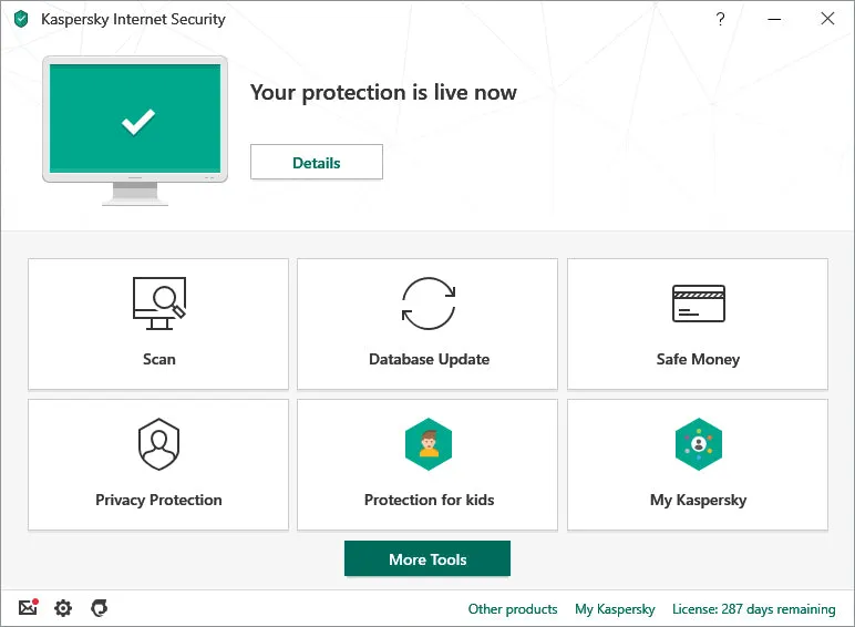 Kaspersky Internet Security - 3 Devices, 1 Year - Box