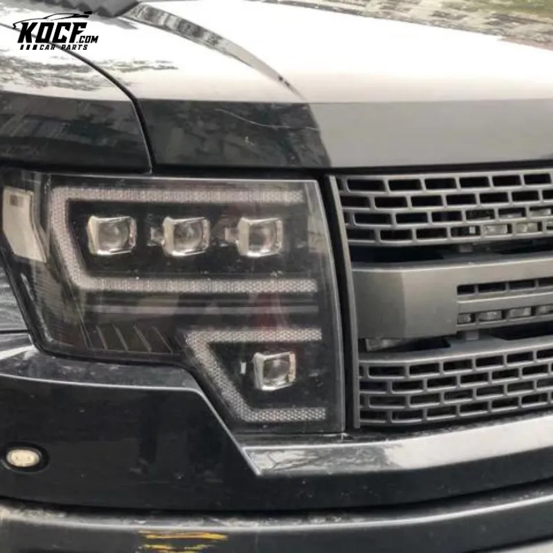 LED Headlights For Ford F150 2009-2014 Headlamps Assembly