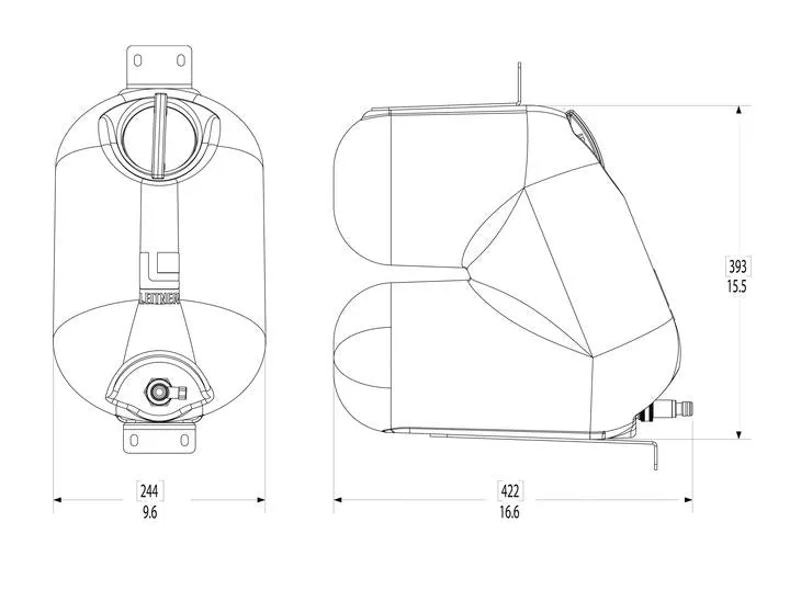 Leitner HydroPOD Shower Kit