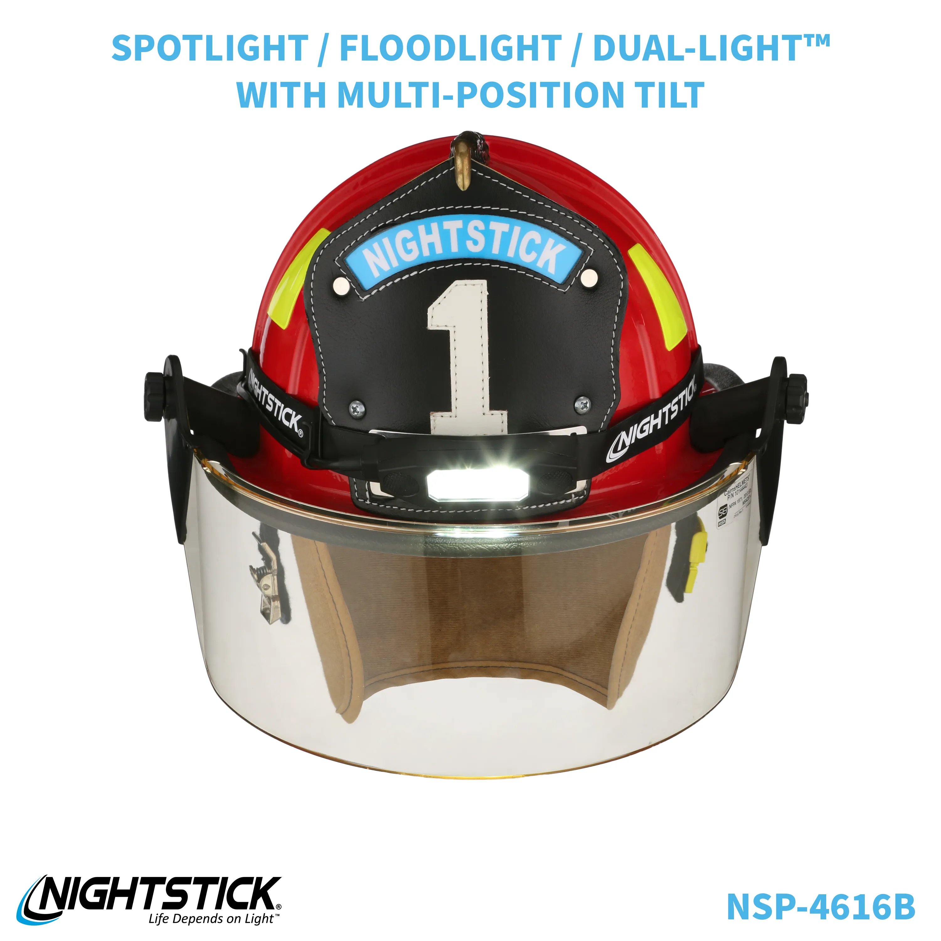 NSP-4616B: Low-Profile Dual-Light Headlamp