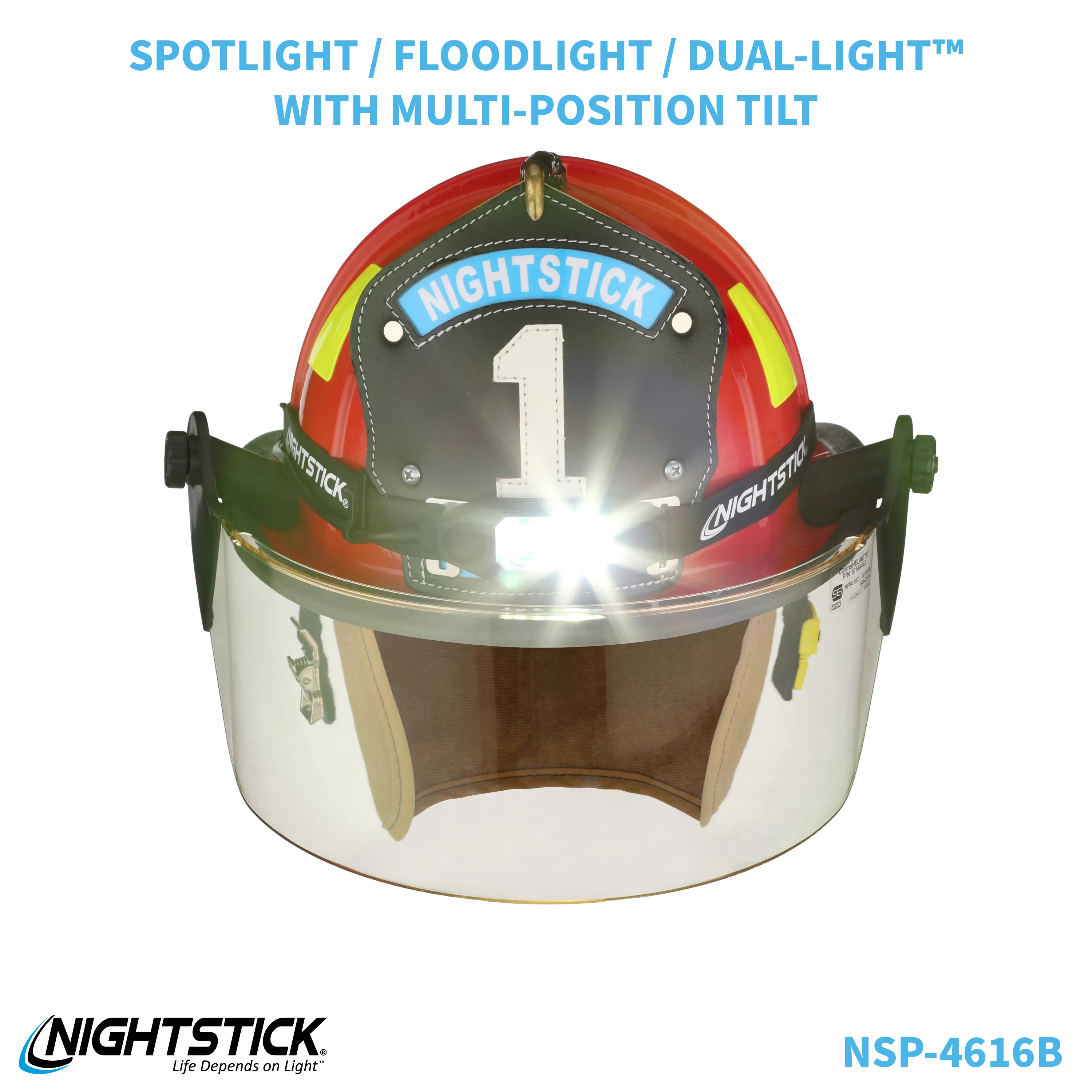 NSP-4616B: Low-Profile Dual-Light Headlamp