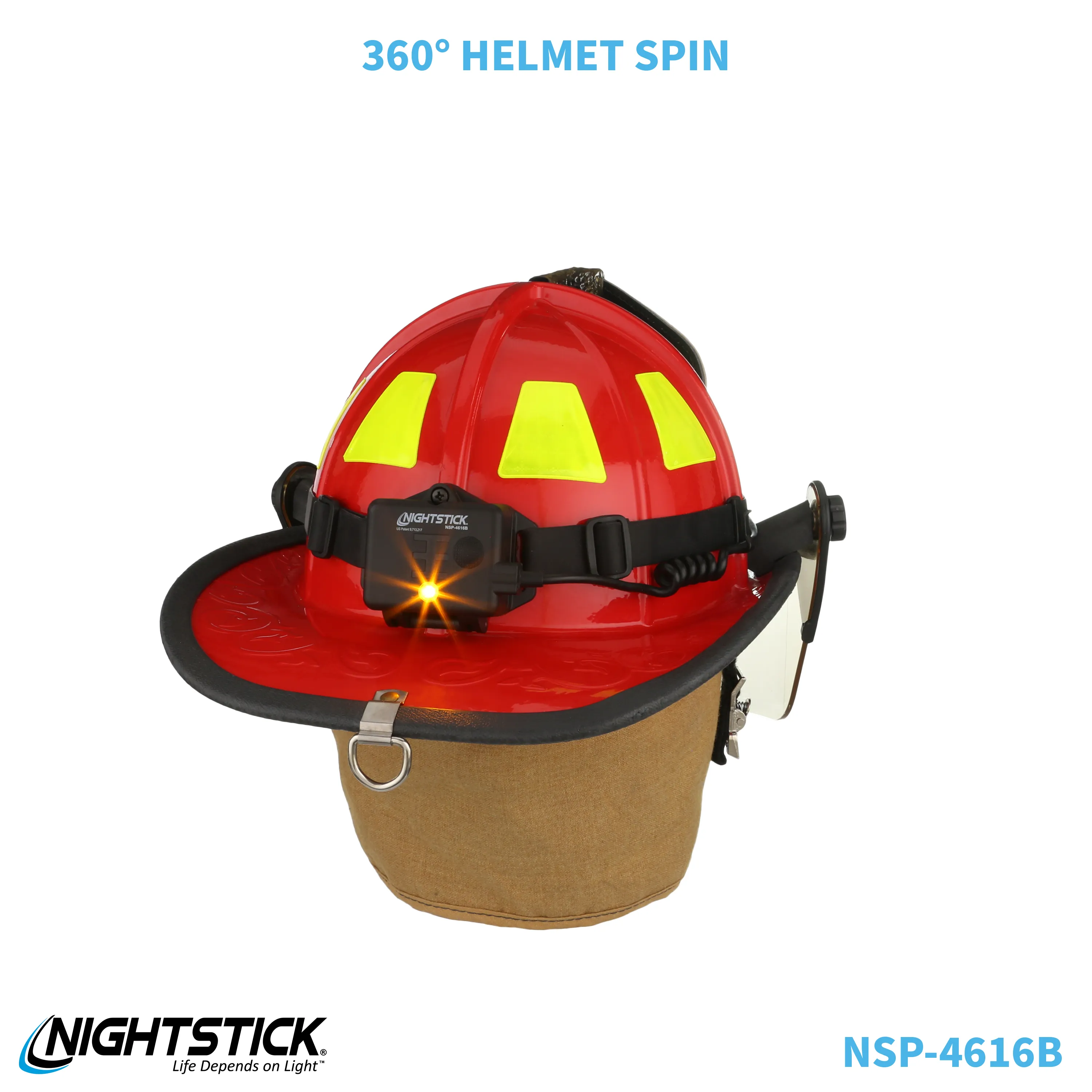 NSP-4616B: Low-Profile Dual-Light Headlamp