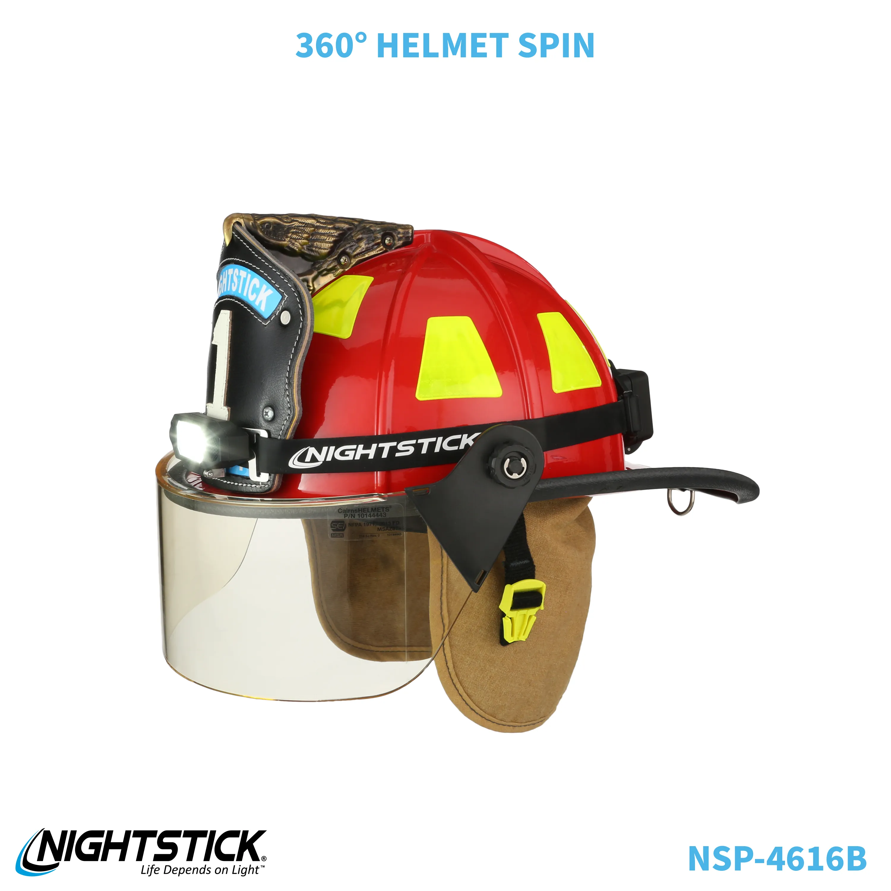 NSP-4616B: Low-Profile Dual-Light Headlamp