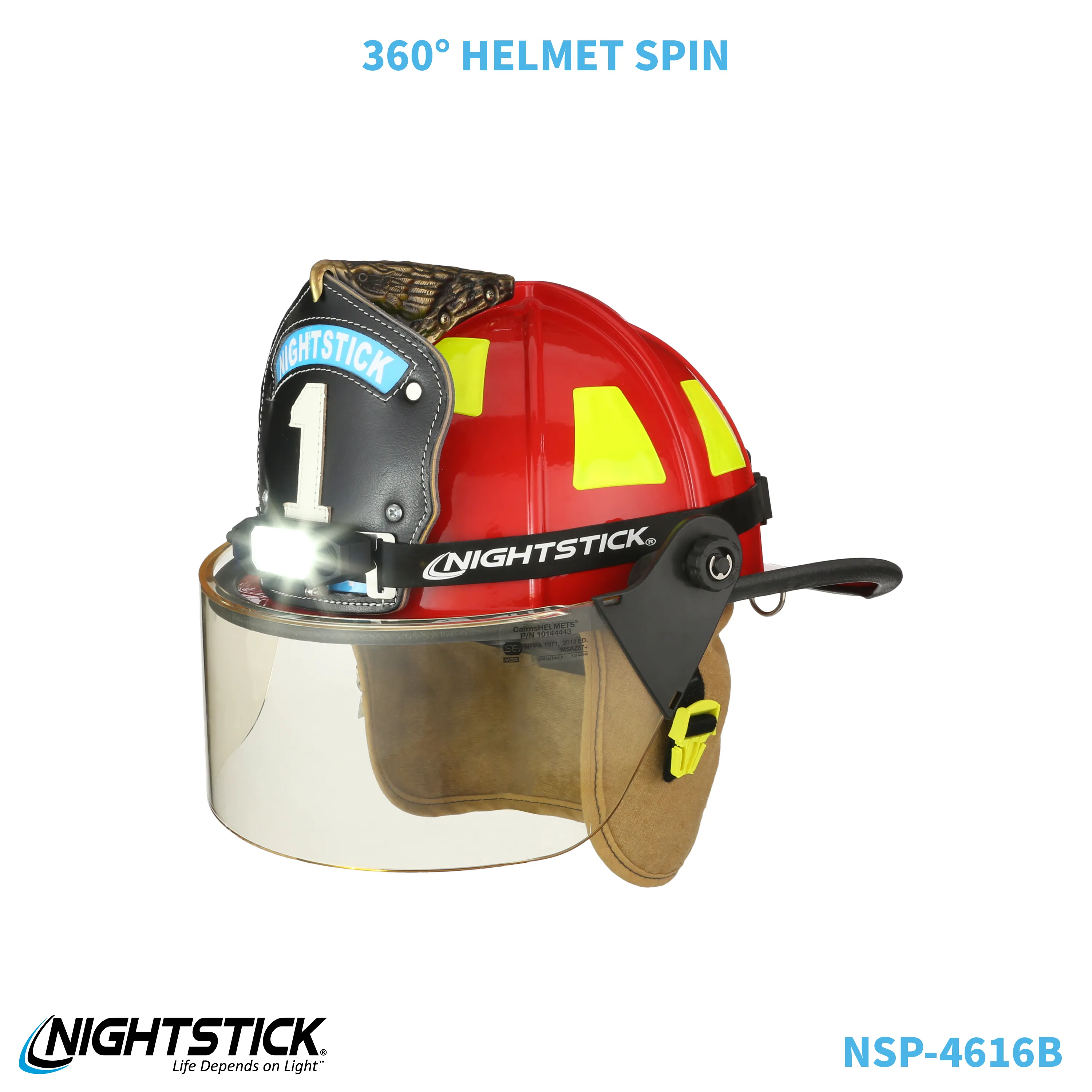 NSP-4616B: Low-Profile Dual-Light Headlamp