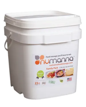 NuManna - Emergency Survival Food Storage Kit - 126 Meals