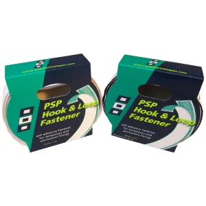 PSP Hook and Loop Tape 25 mm x 1 m - Black