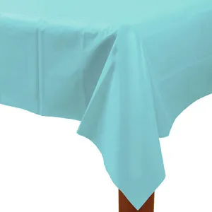 Robin's Egg Blue Rectangular Table Cover | 54" x 108"