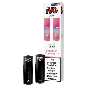 Strawberry Raspberry Ice IVG Air Replacement Pods