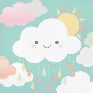 Sunshine Baby Shower Napkins - Lunch 16 Pkt