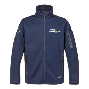 TEAM AUSTRALIA MENS ESSENTIAL SOFTSHELL JACKET