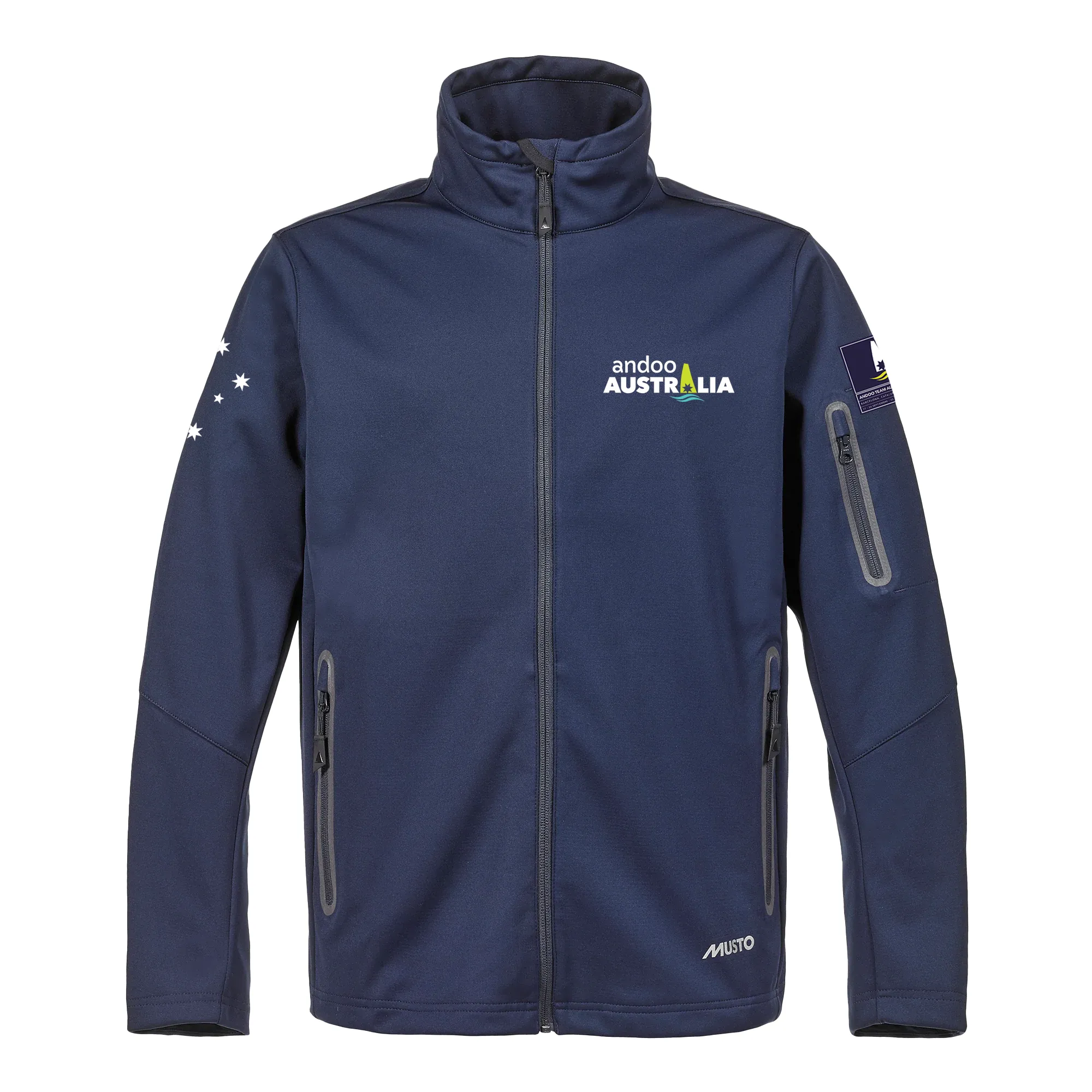 TEAM AUSTRALIA MENS ESSENTIAL SOFTSHELL JACKET