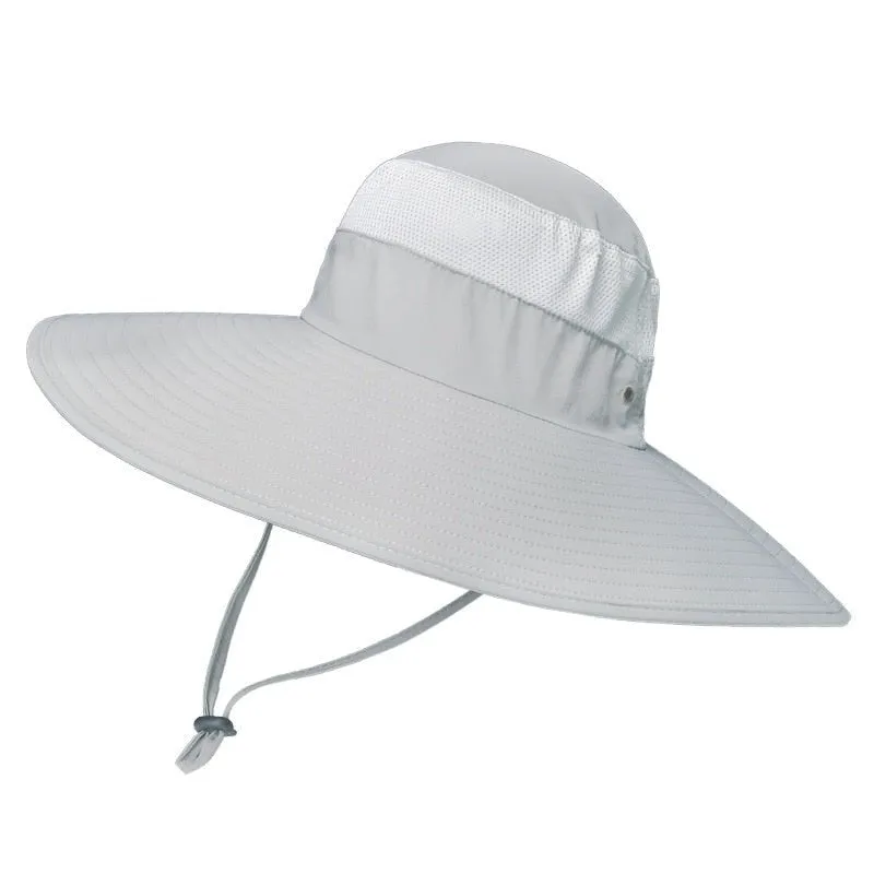 Wide Brim Bucket Hat