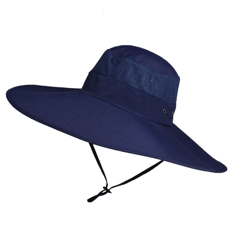 Wide Brim Bucket Hat